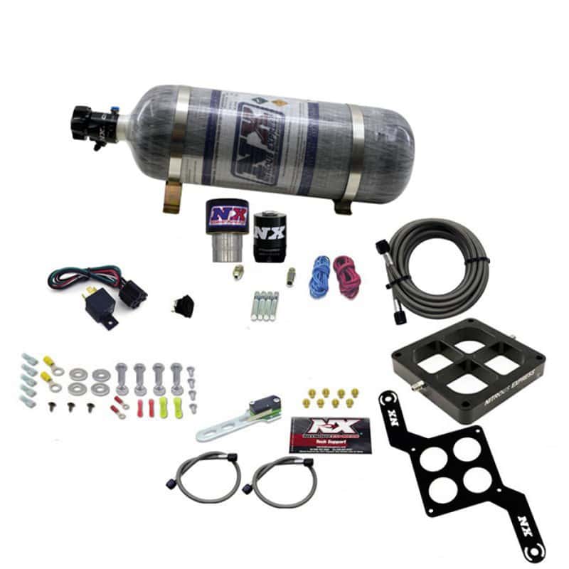 Nitrous Express — Nitrous Express Single Entry Crossbar RNC .178 4500 Flange Nitrous Kit (250-650HP) w/Comp Bottle
Injection System Kit
N2OSys - view 3
