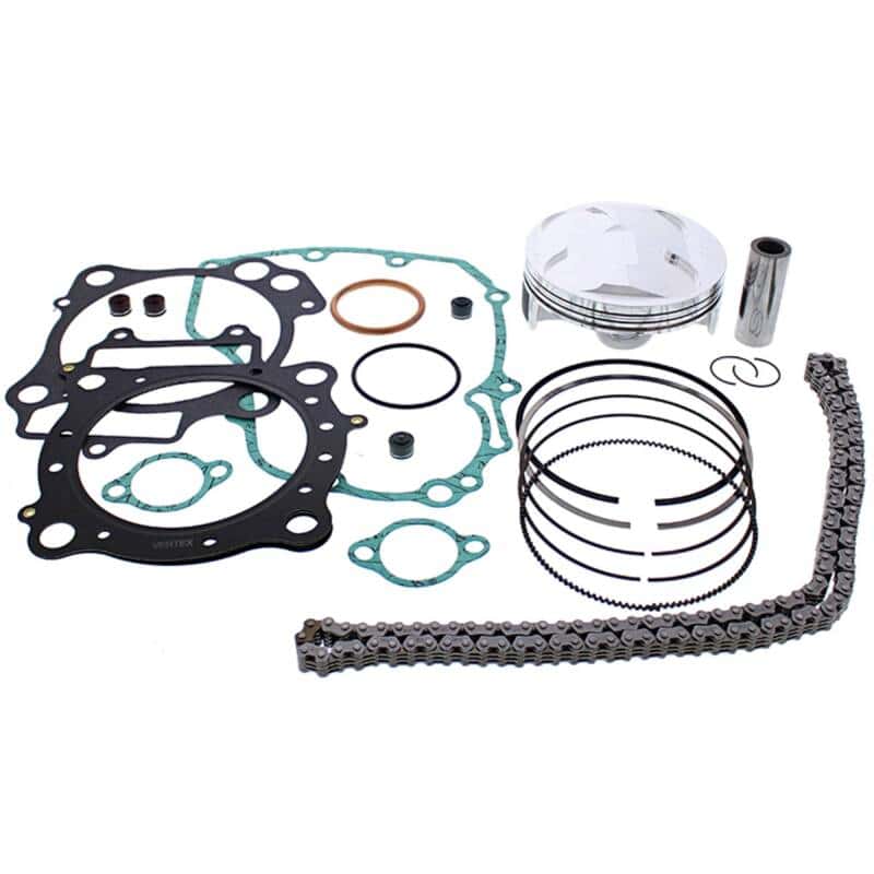 Vertex Pistons — Vertex Pistons 06-14 TRX 450 ER/06-09 TRX 450 R Top End Piston Kit - view 2
