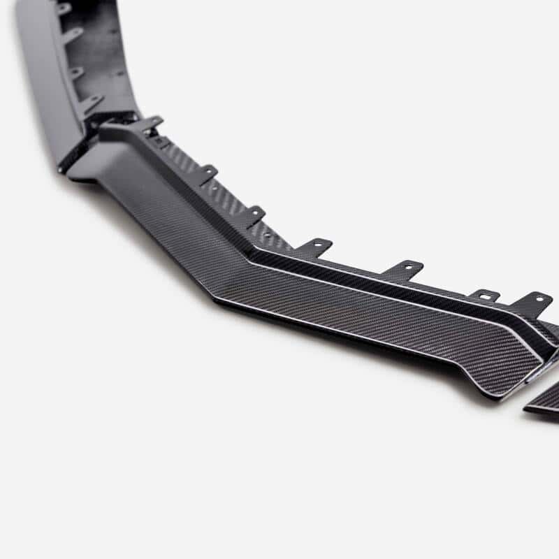 Anderson Composites — Anderson Composites 2023 Chevrolet C8 Z06 Type-OE Carbon Fiber Front Lip - view 3