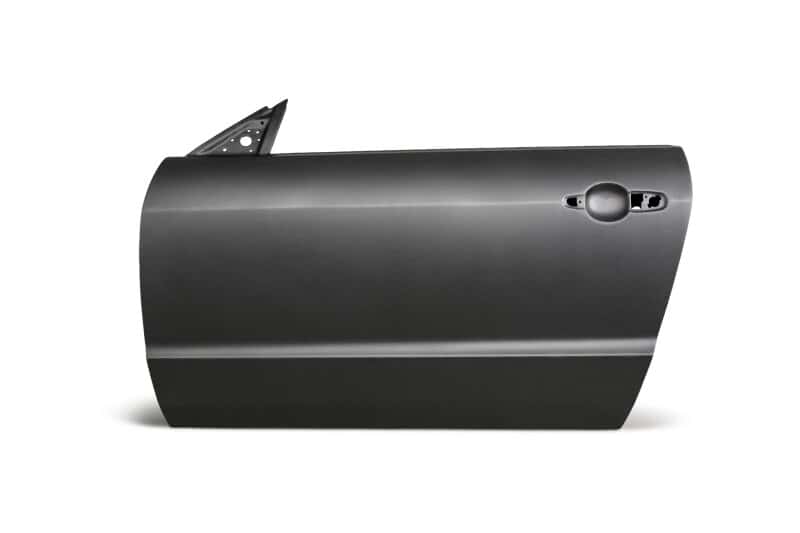 Anderson Composites — Anderson Composites 05-09 Ford Mustang Dry Carbon Doors (Pair) - view 2