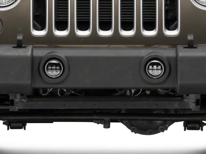 Raxiom — Raxiom 07-18 Jeep Wrangler JK Axial Series 4-In LED Fog Lights w/ Halo
Lights - view 7