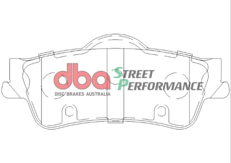 DBA — DBA 08-09 Pontiac G8 3.6 Base/6.0 SP500 Rear Brake Pads
Brake Pad - view 1
