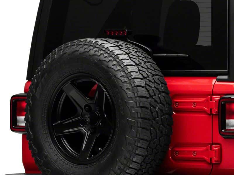 Raxiom — Raxiom 18-23 Jeep Wrangler JL Axial Series LED Third Brake Light- Red
Light - view 4