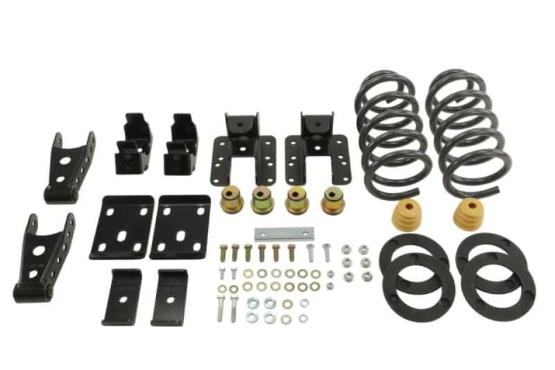 Belltech — Belltech LOWERING KIT 2014 Silverado/Sierra Std Cab 2WD 1in or 2in Front/4in Rear w/o Shocks
LOWERING KIT - view 1
