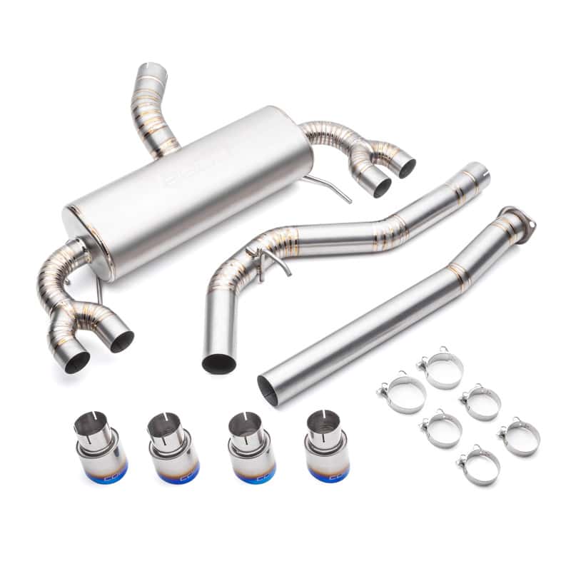 COBB — Cobb 11-14 Subaru WRX Hatch / 08-14 STi Hatch 3in Titanium Cat-Back Exhaust - view 1