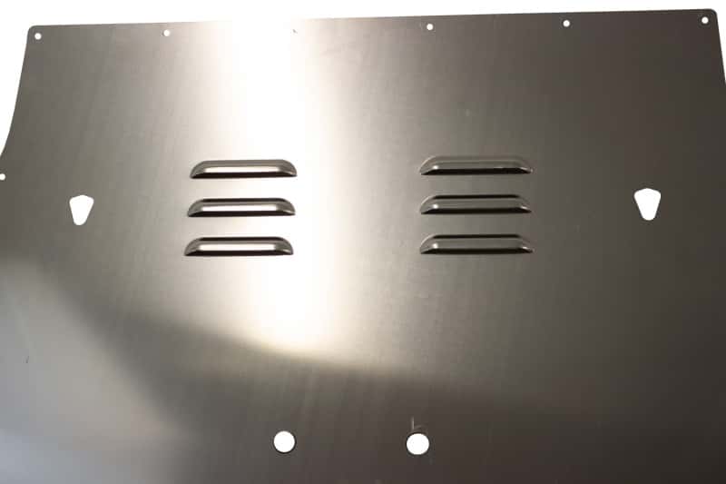 Fishbone Offroad — Fishbone Offroad 97-02 Jeep Wrangler TJ Hood Louver Raw Unpainted - view 3