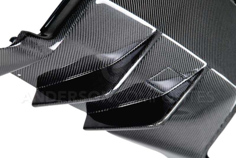 Anderson Composites — Anderson Composites 14+ Chevrolet Corvette C7 Stingray/Z06 Rear Diffuser - view 4