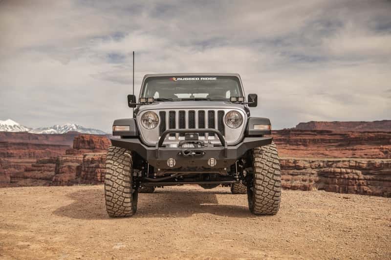 Rugged Ridge — Rugged Ridge HD Over-Rider Bar 07-18 Jeep Wrangler JK 18-20 Jeep Wrangler JL
OFFROAD_BUMPERS
Grille Guard - view 2