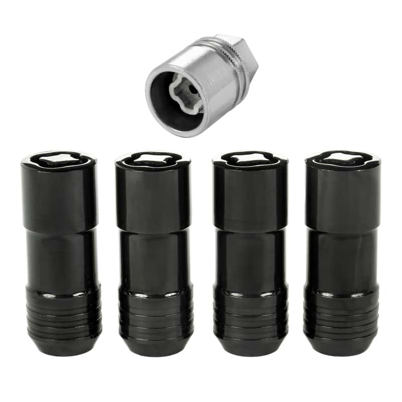 McGard — McGard Wheel Lock Nut Set - 4pk. (Cone Seat) M14X2.0 / 13/16 Hex / 2.25in. Length - Black - view 1