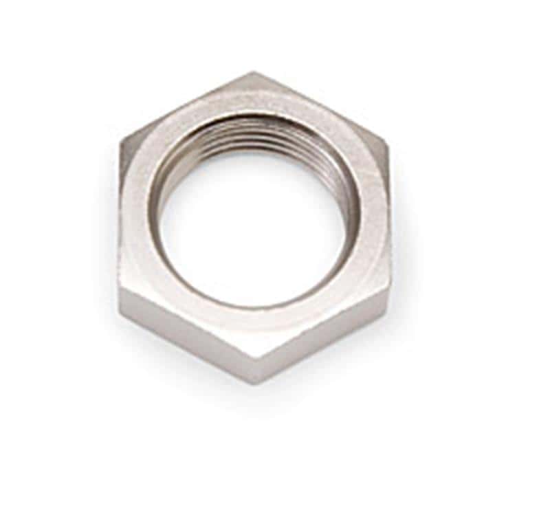 Russell — Russell Performance -8 AN Bulkhead Nuts 3/4in -16 Thread Size (Endura) - view 3
