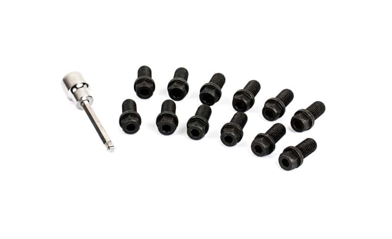 Cometic Gasket — Cometic Header Bolts 3/8 - 16 3/4in Grade 5 Black Oxide Finish With Hex and Socket Head
Exhaust Header Bolts - view 1