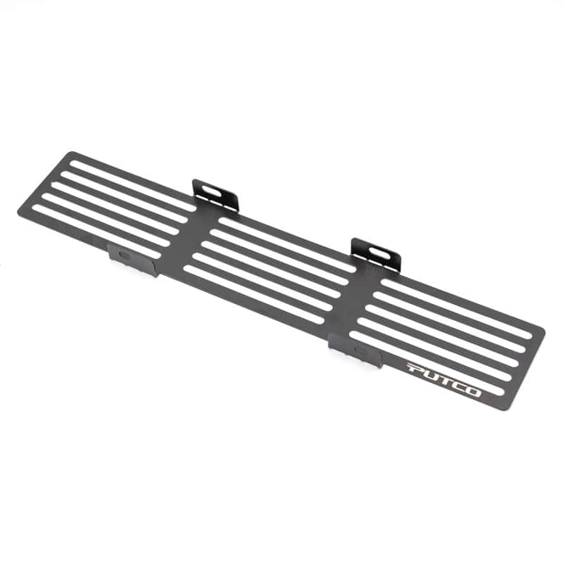 Putco — Putco 23-24 Ford F250/F350 Super Duty Bar Design Bumper Grille Inserts - Black Powdercoated - view 2
