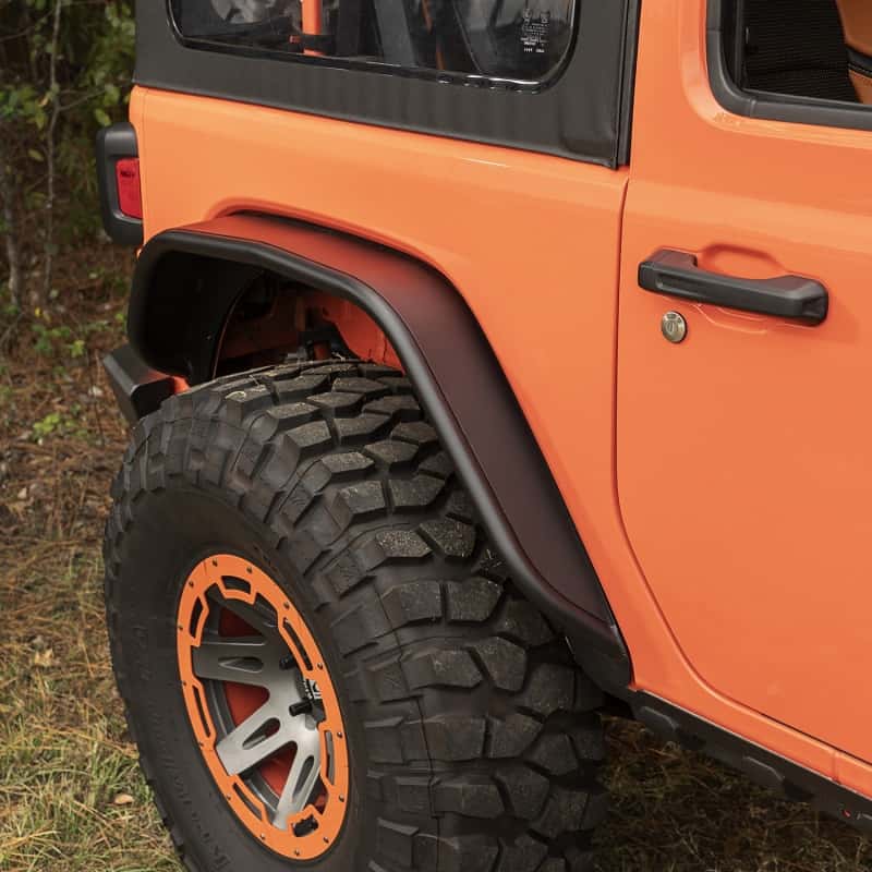Rugged Ridge — Rugged Ridge HD Steel Tube Fenders Full Set Black 18-19 JL
OFFROAD_FENDERFLARES
Fender Flare - view 6