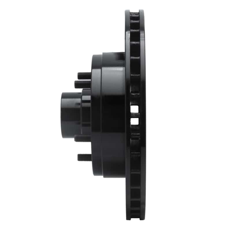R1 Concepts — R1 91-96 Buick COMMERCIAL CHASSIS Front Left Drilled & Slotted Black Brake Rotor
R1 Brake Rotor Drill - view 3