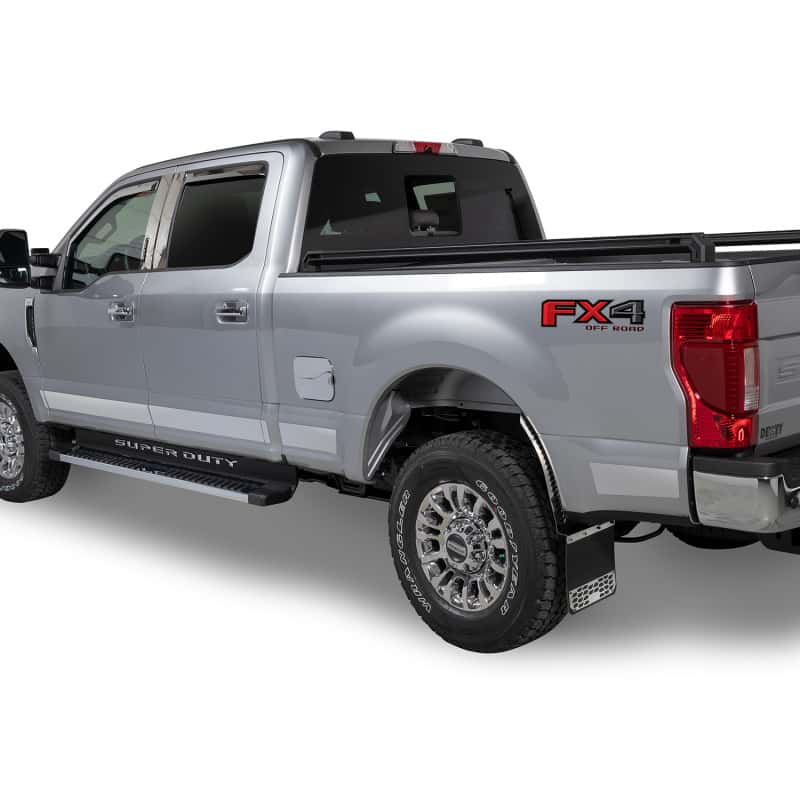 Putco — Putco 17-20 Ford SuperDuty SuperCrew - 8ft Bed Stainless Steel Rocker Panels
Rocker Panel Molding - view 2