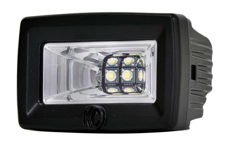KC HiLiTES — KC HiLiTES C-Series 2in. C2 LED Light 20w Area Flood Beam (Single) - Black
C-Series LEDs - view 9
