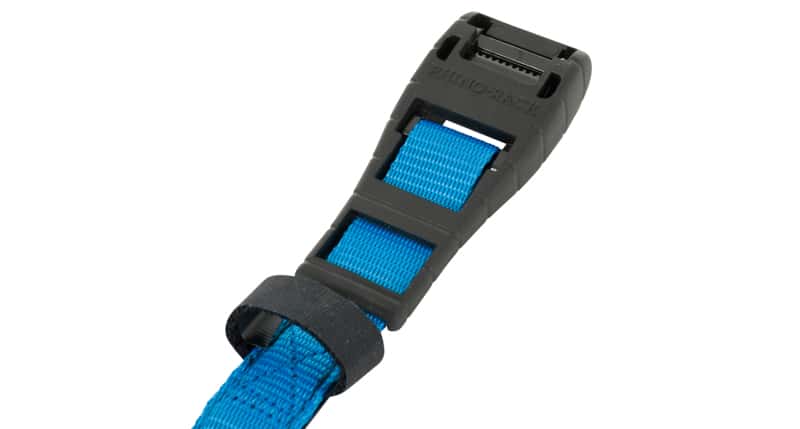 Rhino-Rack — Rhino-Rack Rapid Tie Down Straps w/Buckle Protector - 5.5m/18ft - Pair - Blue
Tie Down Strap - view 3