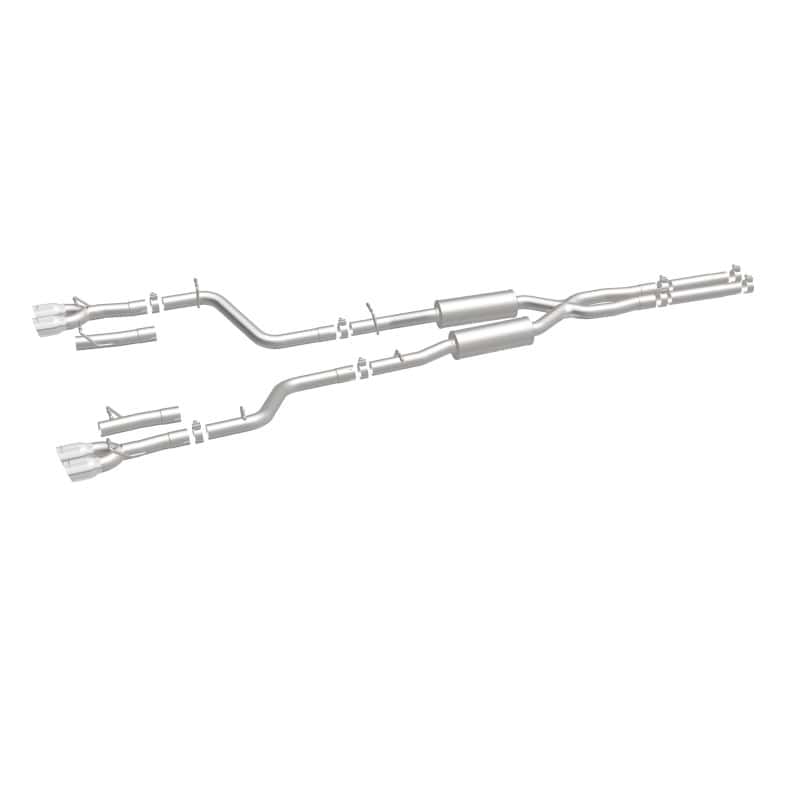 Magnaflow — MagnaFlow Cat-Back, SS, 2.5in, Quad Split Rear 3.5in Tip 2015 Dodge Challenger 3.6L V6
Cat-Back - view 6