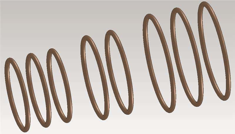 Cometic Gasket — Cometic ATI 7in Damper O-Ring Rebuild Kit - 3 Ring Design - 8 Pieces
Damper Rebuild Kit - view 1