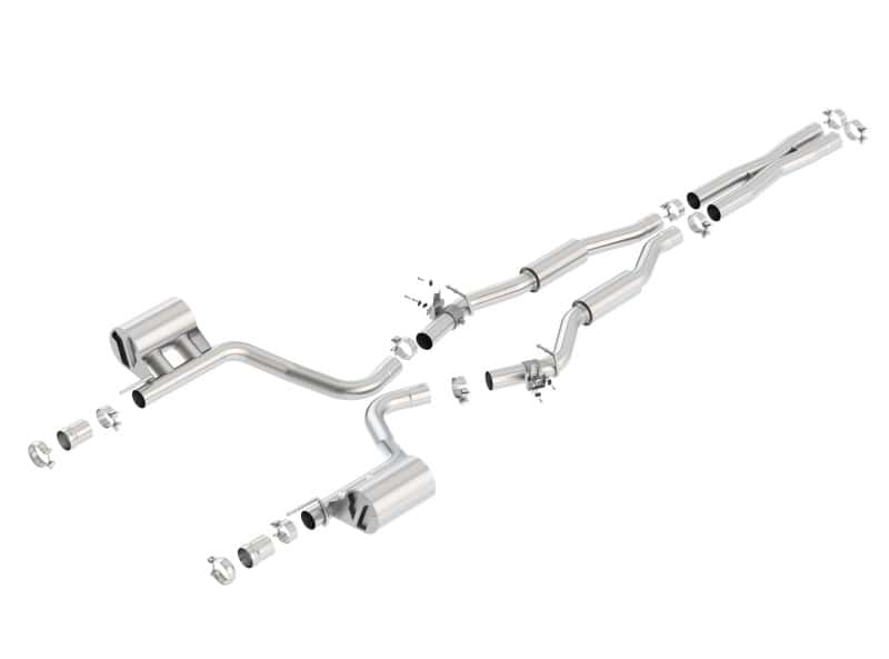 Borla — Borla 2015 Dodge Challenger SRT/392 Hemi 6.4L V8 S-TYPE Catback Exhaust w/ Valves Factory Bezel
Cat-Back System
ExhstSysKt - view 2