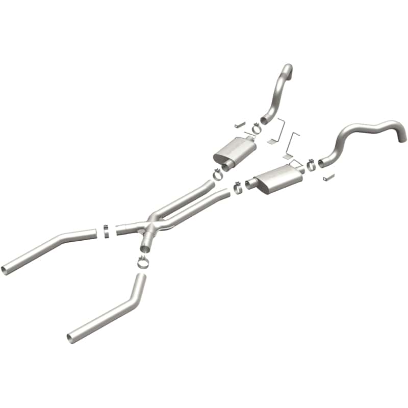 Magnaflow — MagnaFlow Sys C/B 67-72 GM F-Body 3inch Std
Crossmember-Back
Cat-Back - view 2