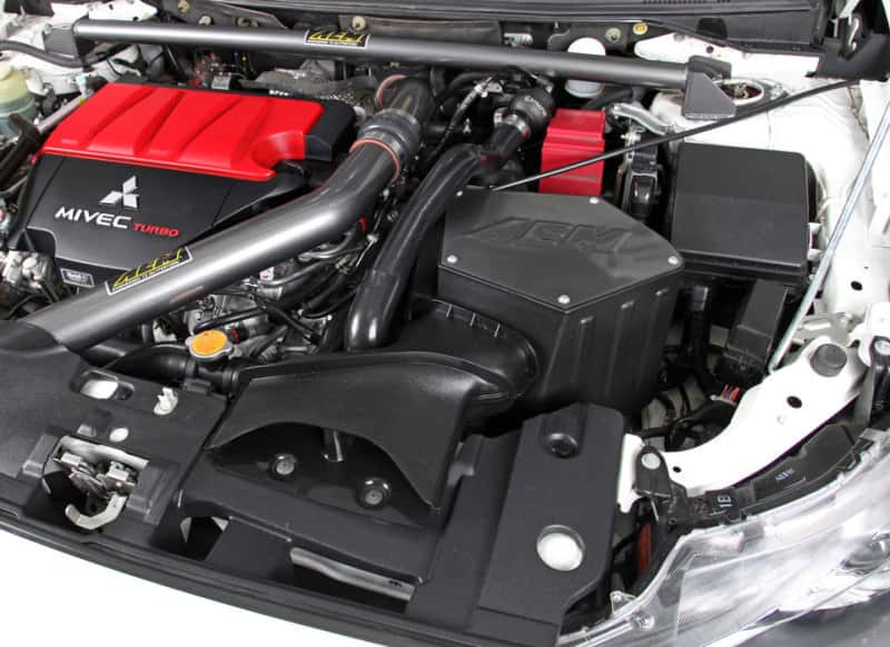 AEM Induction — AEM 08-14 Mitsubishi Lancer Evolution X 2.0L Cold Air Intake
Cold Air Intake Syst
AEM Cold Air Intake - view 4