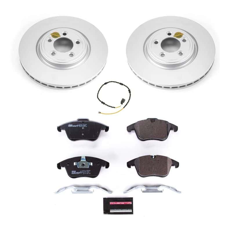 PowerStop — Power Stop 13-15 Jaguar XF Front Euro-Stop Brake Kit - view 1