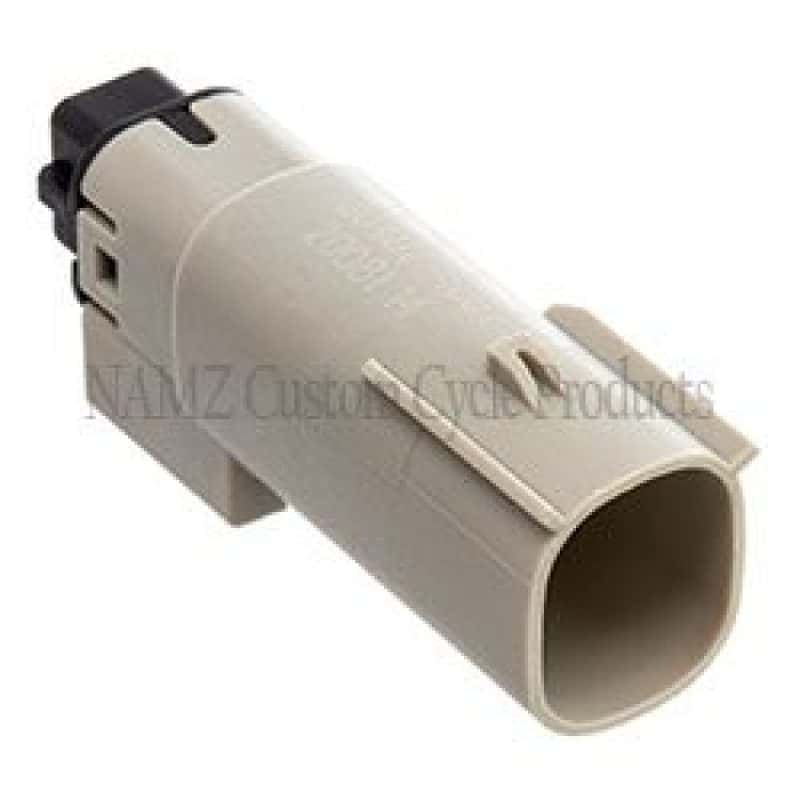 NAMZ — NAMZ 07-23 V-Twin Molex MX-150 4-Position Male Connector - Gray (HD 72415-07GY) - view 2