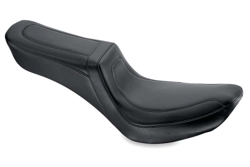 Mustang Motorcycle — Mustang 58-84 Harley FX/FL Squareback 1PC Seat - Black - view 2