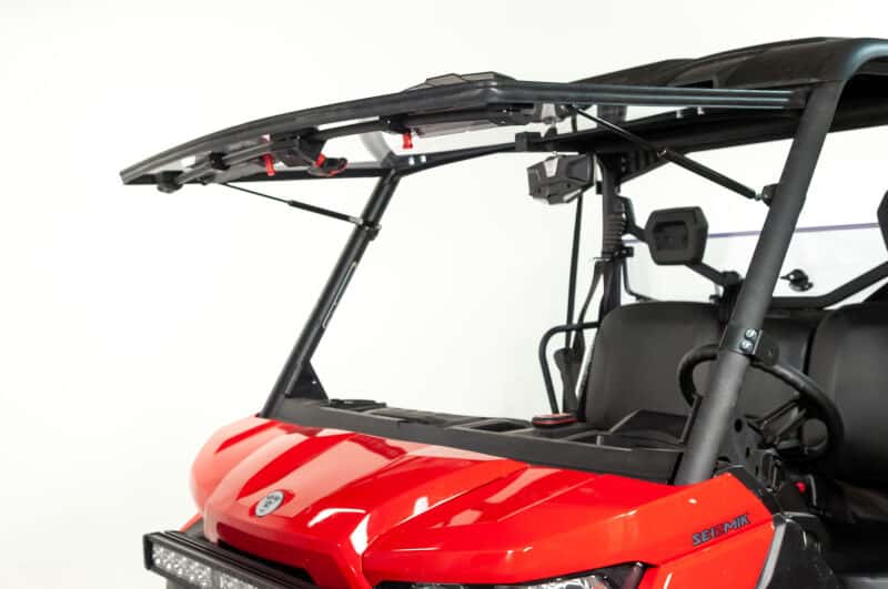 Seizmik — Seizmik 16-23 Can Am Defender HD5-HD10/MAX Windshield Flip Up Vented - view 3