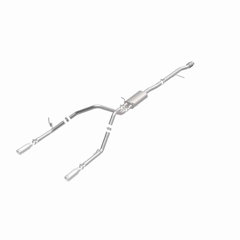 Magnaflow — Magnaflow 14 Chevy Silverado V8 5.3L CC/EC Cab Dual Split Rear Exit Stainless Cat Back Perf Exhaust
Cat-Back - view 44