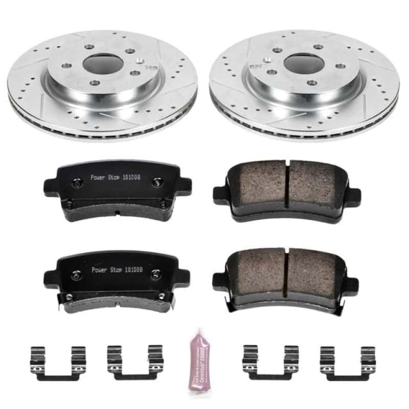 PowerStop — Power Stop 2010 Buick Allure Rear Z23 Evolution Sport Brake Kit - view 1