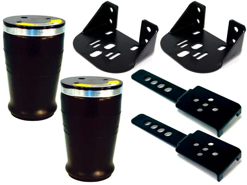 Ridetech — Ridetech AIRoverLeaf 3000lb Sideframe 2.5in Leaf Bracket Kit
AirOverLeaf 3000# - view 1