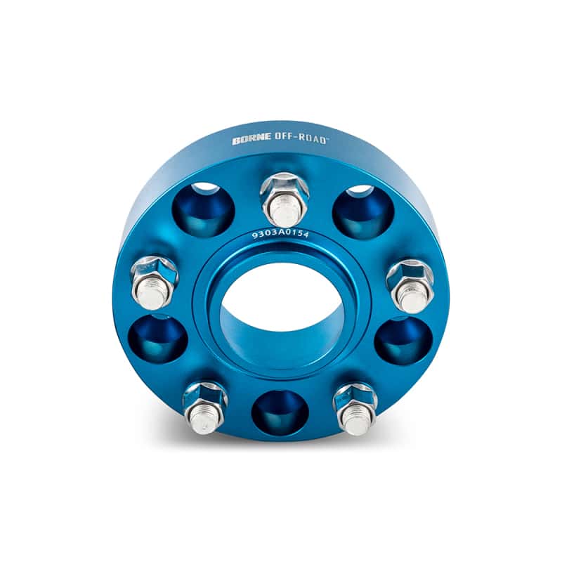 Borne Off-Road — Borne Off-Road Wheel Spacers - 5x127 - 71.6 - 30mm - M14 - Blue - view 5