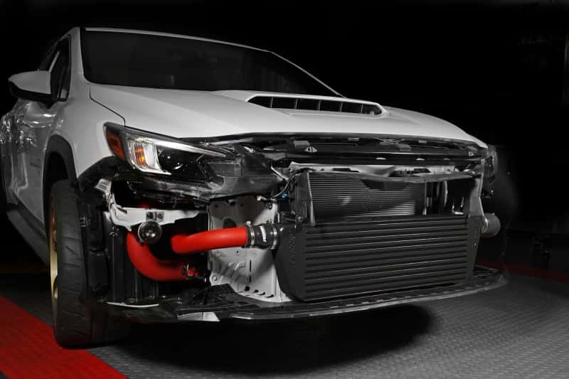 Perrin Performance — PERRIN 22-25 Subaru WRX Front Mount Intercooler Kit (Red Tubes & Black Core) - view 14