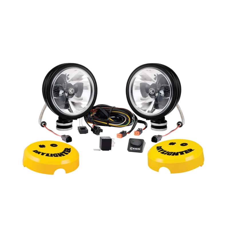 KC HiLiTES — KC HiLiTES 6in. Daylighter Gravity G6 LED Lights 20w Spot Beam (Pair Pack System) - Black SS
Gravity LEDs - view 4