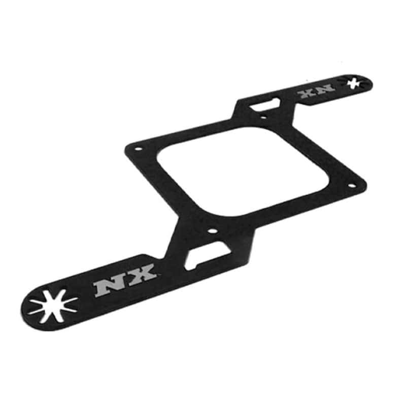 Nitrous Express — Nitrous Express Carb Plate Solenoid Bracket for Dominator
Solenoid Bracket
Fuel/N2OSolBrkt - view 2