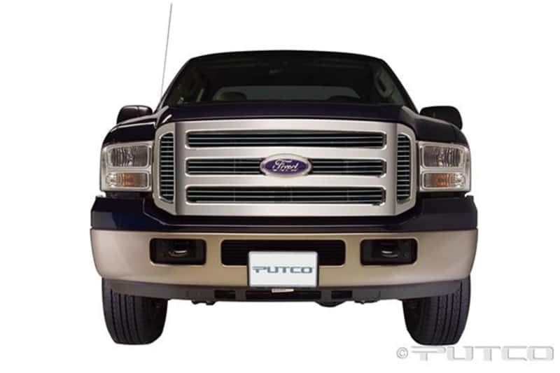 Putco — Putco 05-07 Ford SuperDuty - Incl Side Vents Shadow Billet Grilles
Grille Insert - view 1