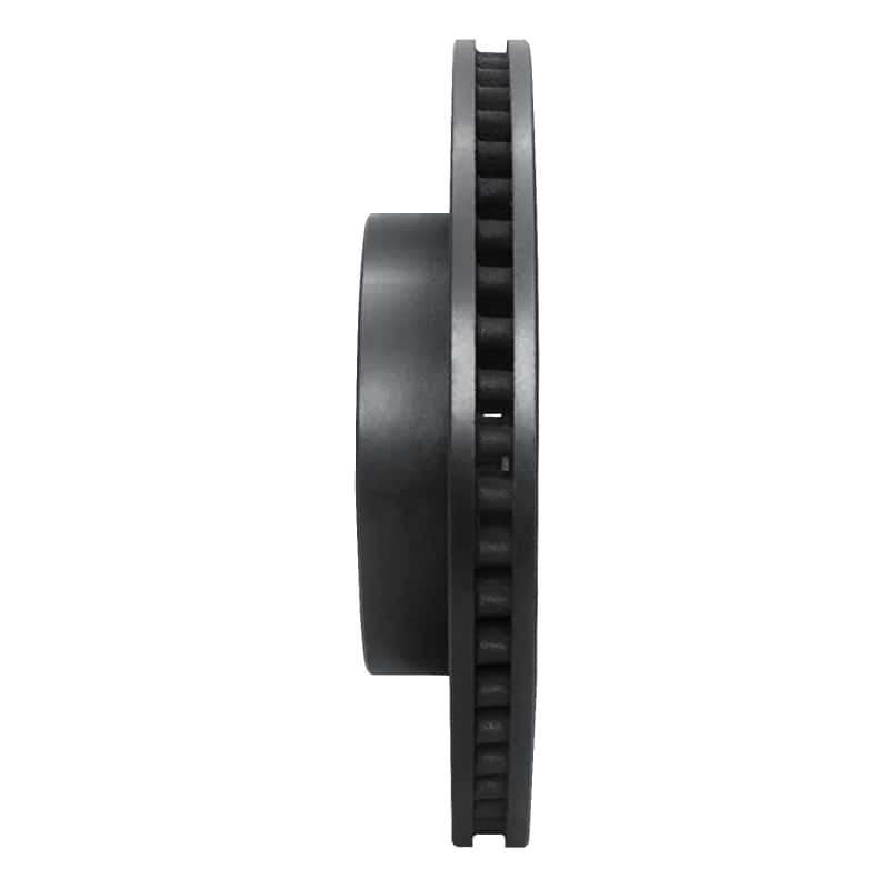 R1 Concepts — R1 03-03 Dodge Durango Front Left Drilled & Slotted Black Brake Rotor
R1 Brake Rotor Drill - view 3