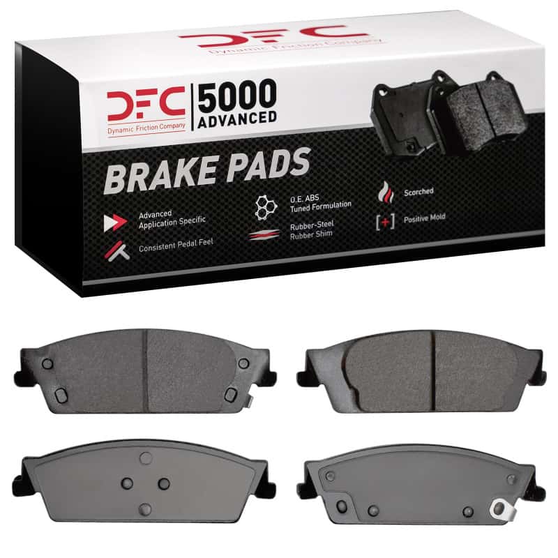 DFC — DFC 07-20 Cadillac Escalade Rear 5000 Advanced Ceramic Brake Pads
DFC Brake Pad Set - view 1