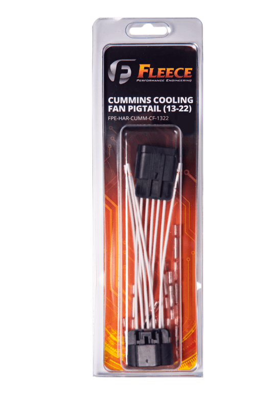 Fleece Performance — Fleece Performance 13-22 Dodge 2500/3500 Cummins Cooling Fan Pigtail
Wiring Hrnss Cnnctr - view 7