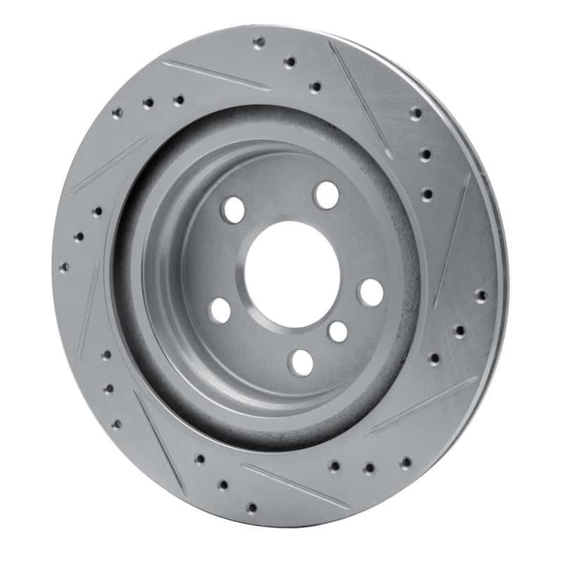 R1 Concepts — R1 16-26 BMW 228I Gran Coupe Rear Left Drilled & Slotted Silver Brake Rotor
R1 Brake Rotor Drill - view 4