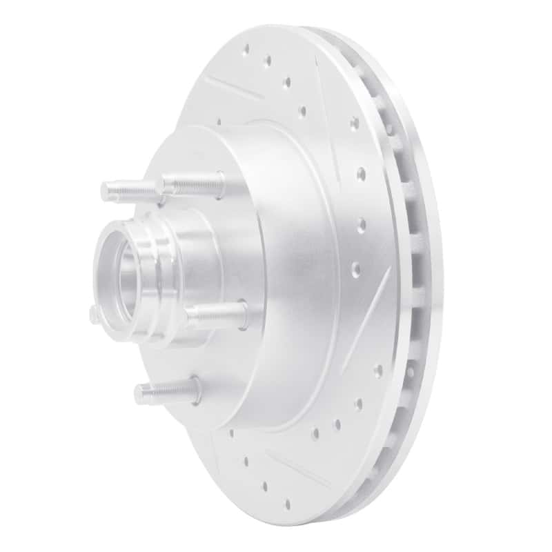 R1 Concepts — R1 98-02 Ford Ranger (USA/Canada) Front Right Drilled & Slotted Silver Brake Rotor
R1 Brake Rotor Drill - view 2