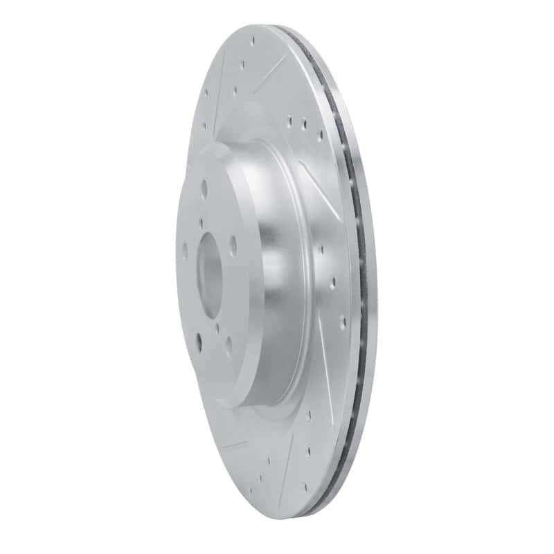 R1 Concepts — R1 19-25 Subaru ASCENT Rear Left Drilled & Slotted Silver Brake Rotor
R1 Brake Rotor Drill - view 2