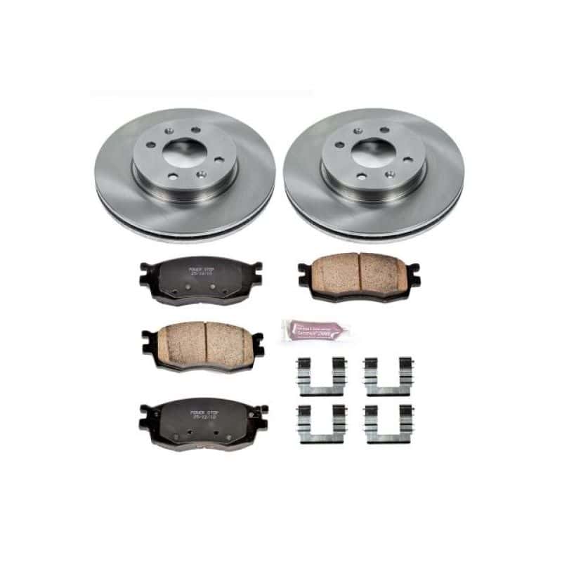 PowerStop — Power Stop 06-11 Hyundai Accent Front Autospecialty Brake Kit - view 1