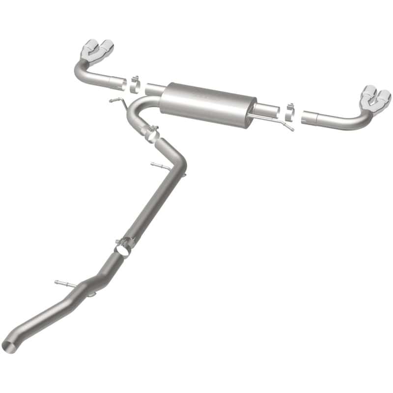Magnaflow — MagnaFlow 15-17 GMC Terrain V6 3.6L 409SS Cat-Back Exhaust Quad Split Rear with 3in Polished Tips
Cat-Back - view 29