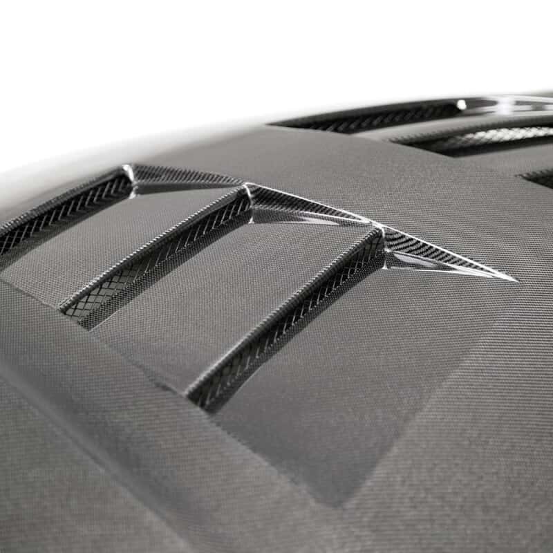 Seibon — Seibon 2020 Toyota GR Supra TSII-Style Double-Sided Carbon Fiber Hood - view 7
