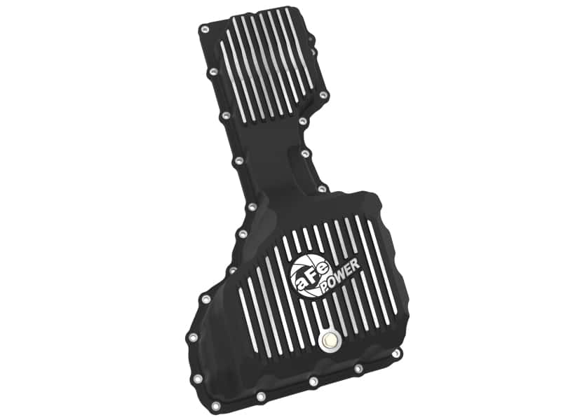 aFe — aFe 20-25 GM Diesel V8-6.6L L5P Engine Oil Pan w/ Machined Fins
Engine Oil Pan - view 4