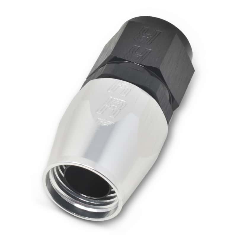 Russell — Russell Performance -4 AN Black/Silver Straight Full Flow Hose End
Hose Fitting - view 5