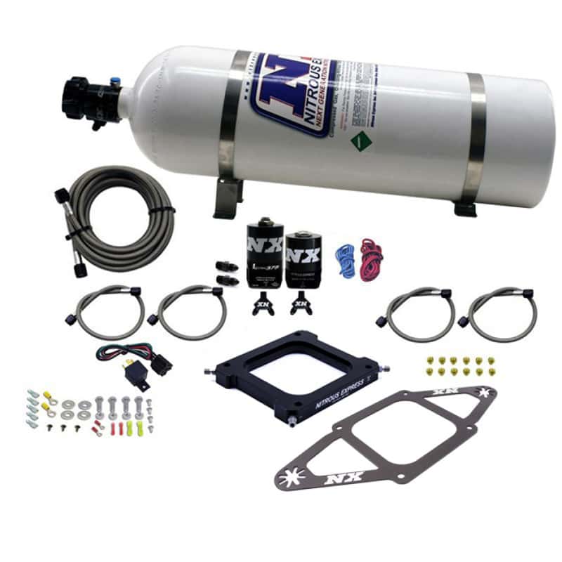 Nitrous Express — Nitrous Express 4500 Assassin Plate RNC Up to 750hp 15lb Bottle
Injection System Kit
N2OSys - view 1
